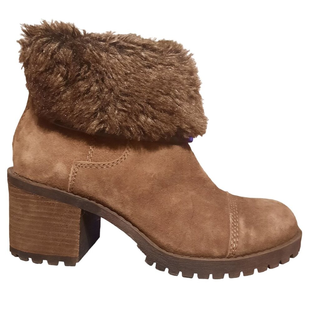 Lucky Brand Nancee nubuck booties